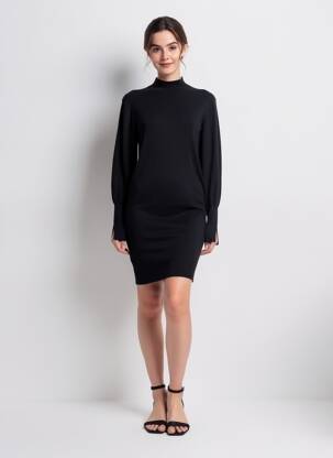 Robe courte noir VERO MODA femme
