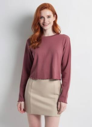 Pull rouge ONLY femme
