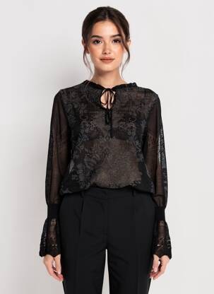 Pull noir NÜ femme