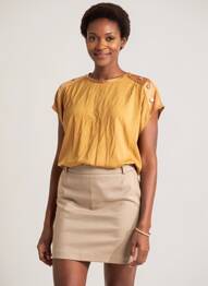 Top marron KOCCA femme
