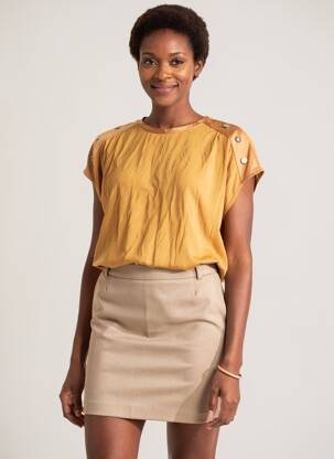 Top marron KOCCA femme