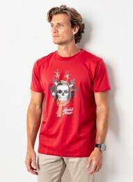 T-shirt rouge JACK & JONES homme