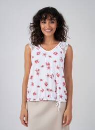 T-shirt blanc STREET ONE femme