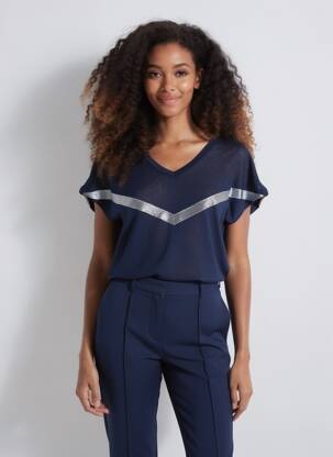 T-shirt bleu ONLY femme
