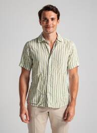 Chemise manches courtes vert ONLY&SONS homme