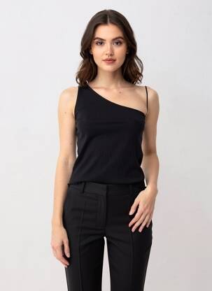 Top noir JACQUELINE DE YONG femme