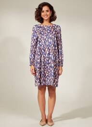 Robe courte bleu STREET ONE femme