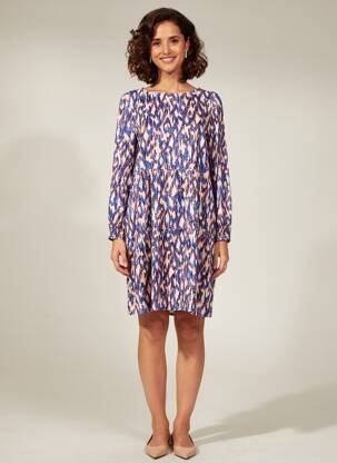 Robe courte bleu STREET ONE femme