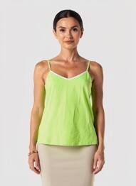 Top vert STREET ONE femme