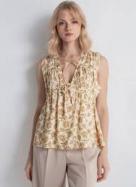 Chemisier blanc MANGO femme