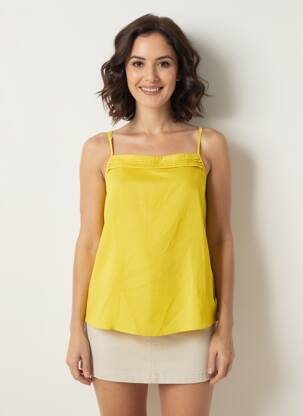 Top jaune MEXX femme