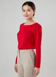 Top rouge STREET ONE femme