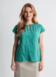 Top vert STREET ONE femme
