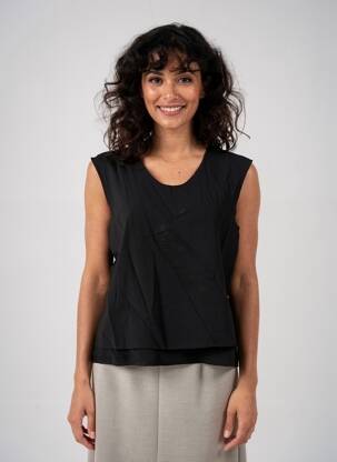 Top noir STREET ONE femme