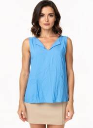Top bleu STREET ONE femme