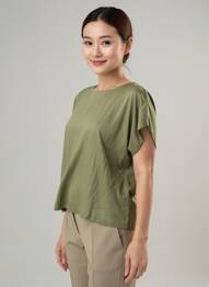 Top vert S.OLIVER femme