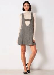 Robe courte noir MANGO femme