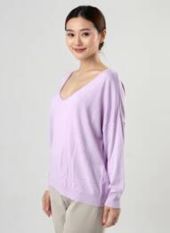 Pull violet BELLITA femme