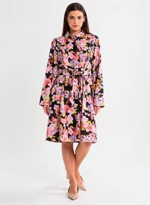 Robe mi-longue rose VERO MODA femme