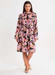 Robe mi-longue rose VERO MODA femme