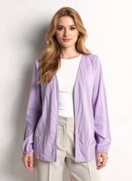 Gilet manches longues violet STREET ONE femme