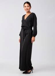 Combi-pantalon noir GARCIA femme