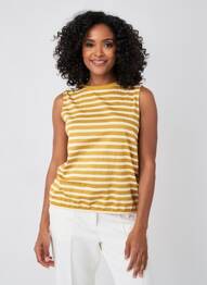 Débardeur jaune STREET ONE femme