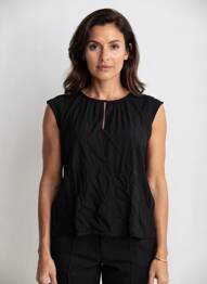 T-shirt noir STREET ONE femme