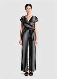 Combi-pantalon noir ZABAIONE femme
