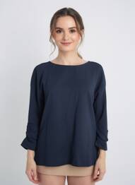 T-shirt bleu STREET ONE femme