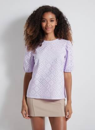 Top violet VERO MODA femme