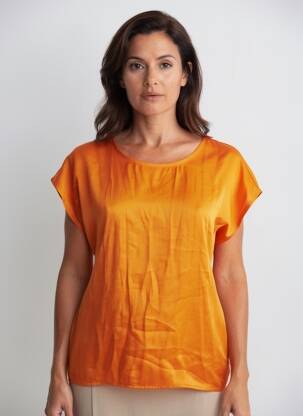 Top orange MORE & MORE femme