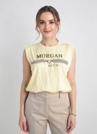 Top jaune MORGAN femme