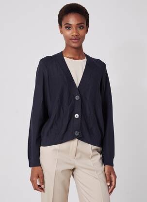 Gilet manches longues bleu S.OLIVER femme