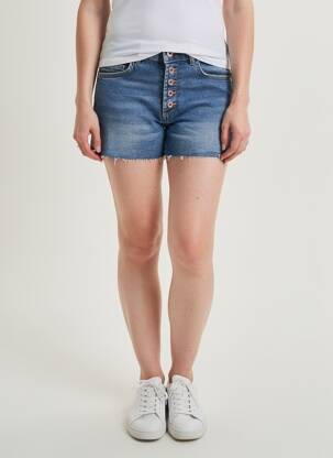 Short bleu ONLY femme