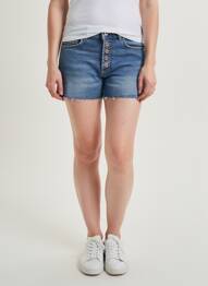 Short bleu ONLY femme