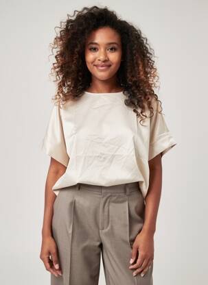 Chemisier beige VERO MODA femme