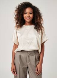 Chemisier beige VERO MODA femme