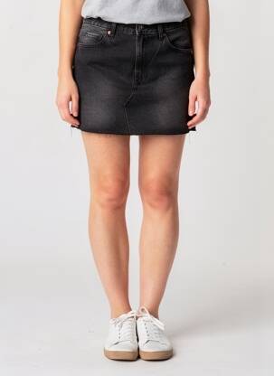 Jupe courte bleu MANGO femme