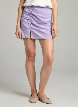 Jupe courte violet DAISY STREET femme