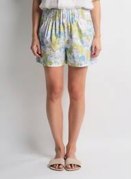Short bleu MANGO femme