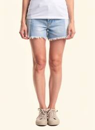 Short bleu MANGO femme