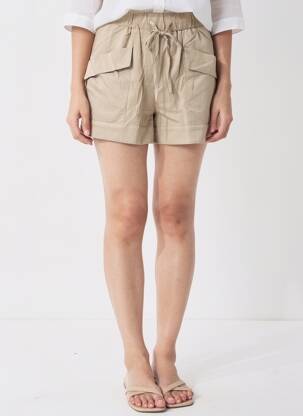 Short gris MANGO femme