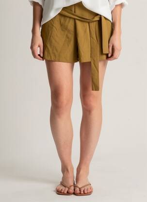 Short beige VILA femme