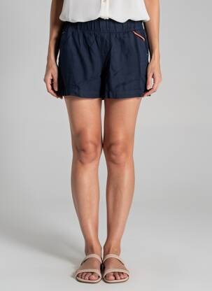 Short bleu STREET ONE femme