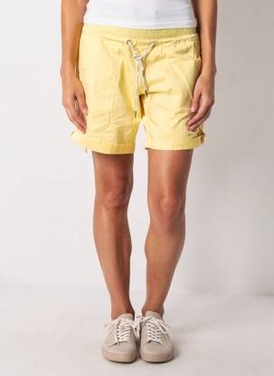 Bermuda jaune STREET ONE femme