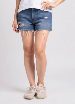 Short bleu LEVI'S femme