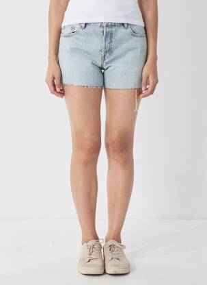 Short bleu MANGO femme