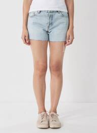 Short bleu MANGO femme
