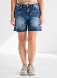 Short bleu STREET ONE femme